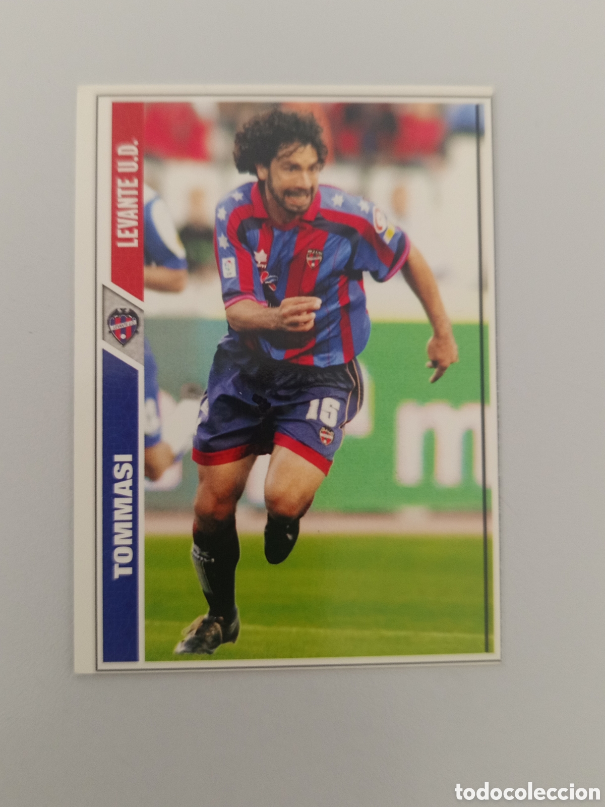 Cromos de F&uacute;tbol: ❇️ CROMO ⚽ TOMMASI LEVANTE FICHAS LIGA 2008 07 08 2007 2008 MUNDICROMO ❇️