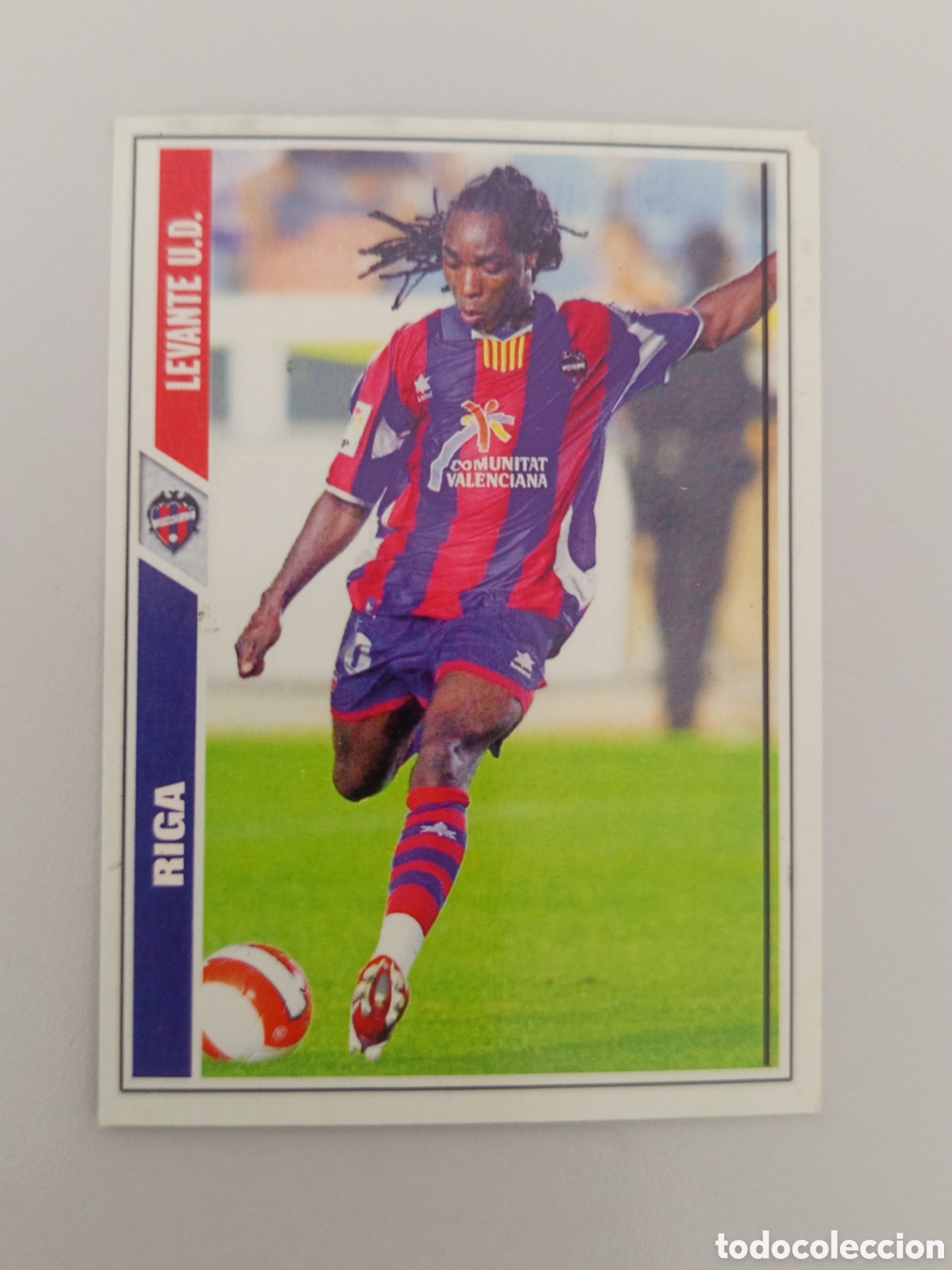 Cromos de F&uacute;tbol: ❇️ CROMO ⚽ RIGA LEVANTE FICHAS LIGA 2008 07 08 2007 2008 MUNDICROMO ❇️