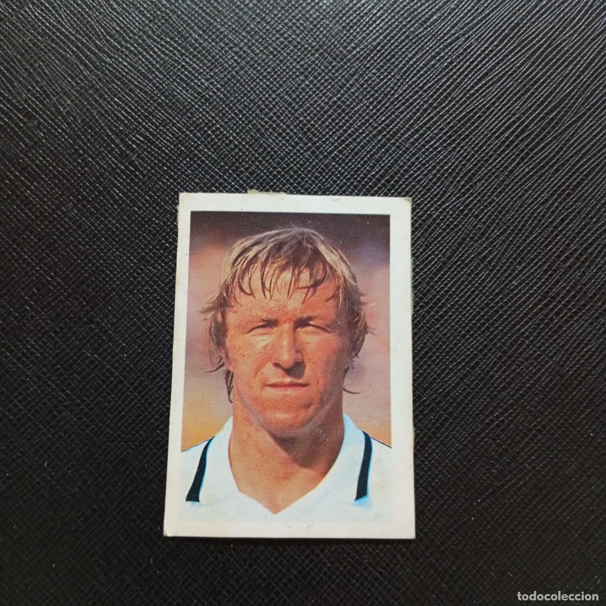 Cromos de F&uacute;tbol: 19 HORTS HRUBECH ALEMANIA FHER ESPA&Ntilde;A MUNDIAL 1982 CROMO FUTBOL 82 - DESPEGADO - A140 PG289