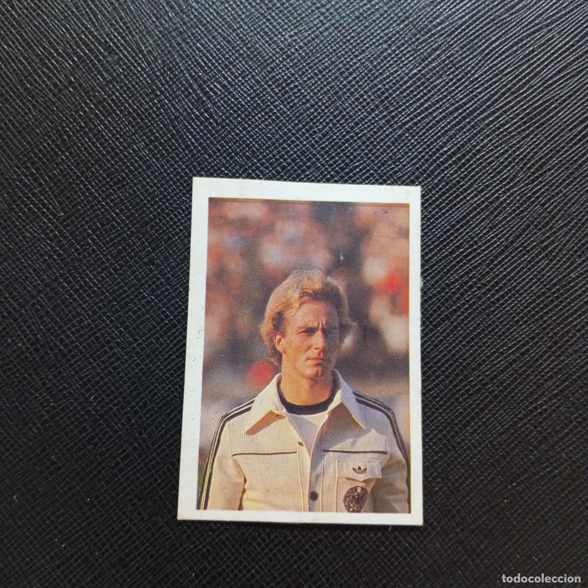 Cromos de F&uacute;tbol: 21 RUMMEMIGGE ALEMANIA FHER ESPA&Ntilde;A MUNDIAL 1982 CROMO FUTBOL 82 - DESPEGADO - A140 PG307