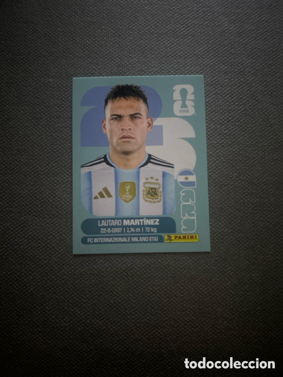 Cromos de F&uacute;tbol: Lautaro Martinez ARG 18 Argentina Mundial FIFA World Cup 2026 26