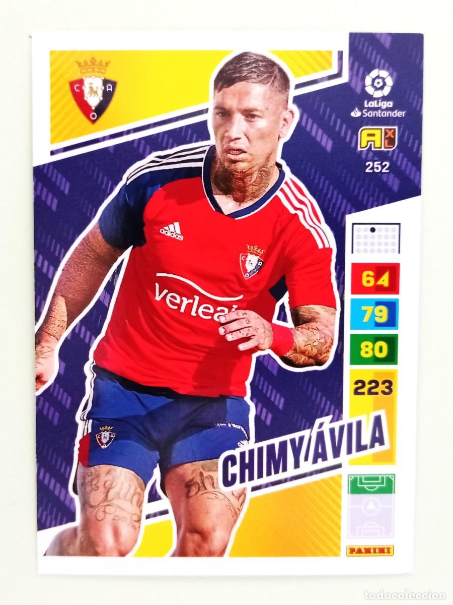 Cromos de F&uacute;tbol: ADRENALYN XL 2022-2023 (N&ordm; 252 CHIMY &Aacute;VILA - C.A. OSASUNA)