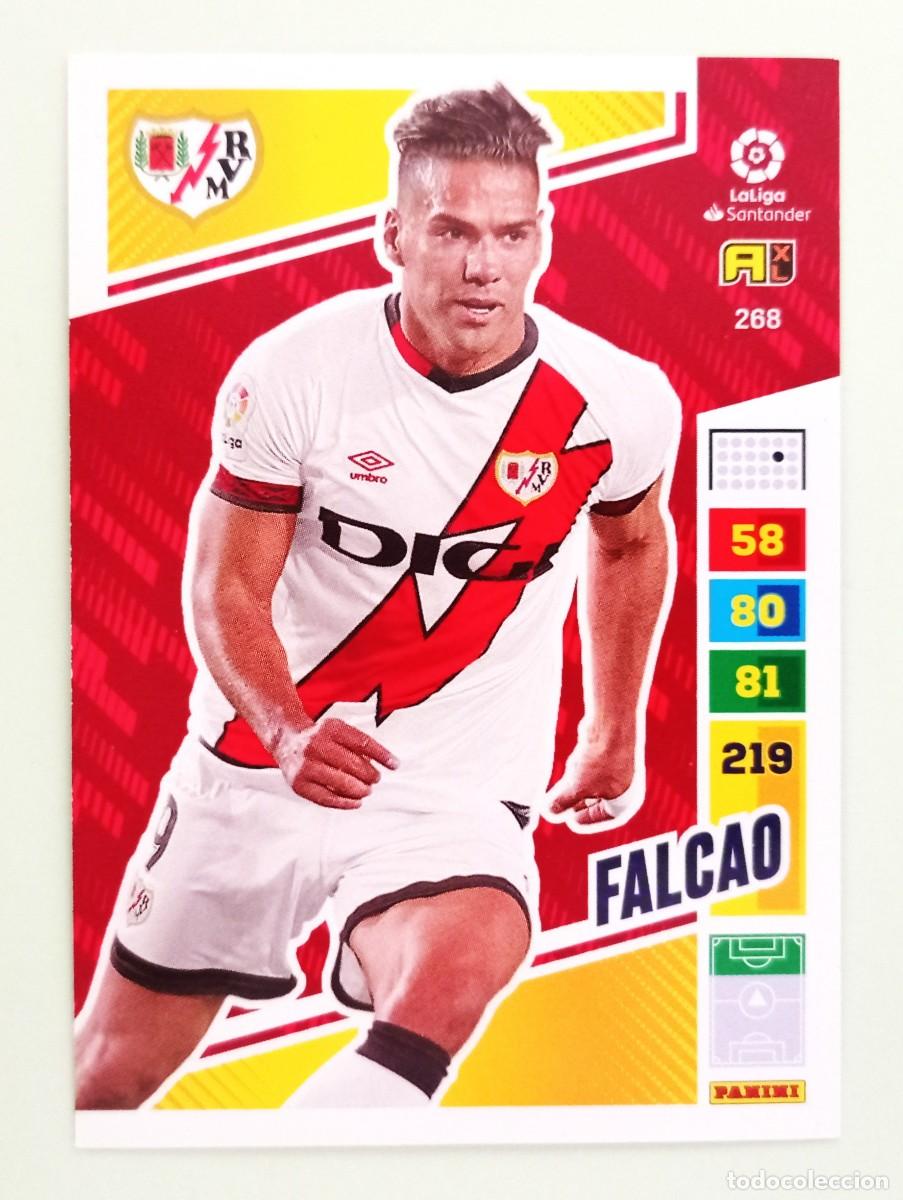 Cromos de F&uacute;tbol: ADRENALYN XL 2022-2023 (N&ordm; 268 FALCAO - RAYO VALLECANO DE MADRID)