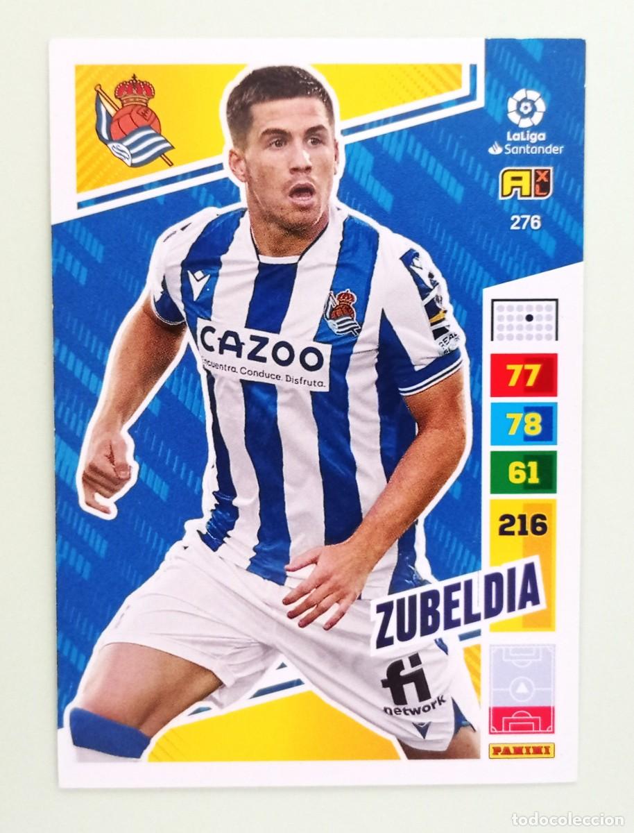 Cromos de F&uacute;tbol: ADRENALYN XL 2022-2023 (N&ordm; 276 ZUBELDIA - REAL SOCIEDAD)