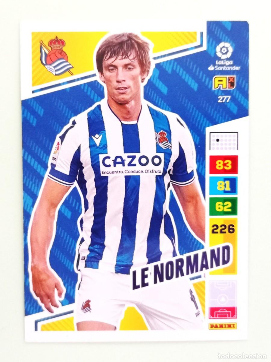Cromos de F&uacute;tbol: ADRENALYN XL 2022-2023 (N&ordm; 277 LE NORMAND - REAL SOCIEDAD)