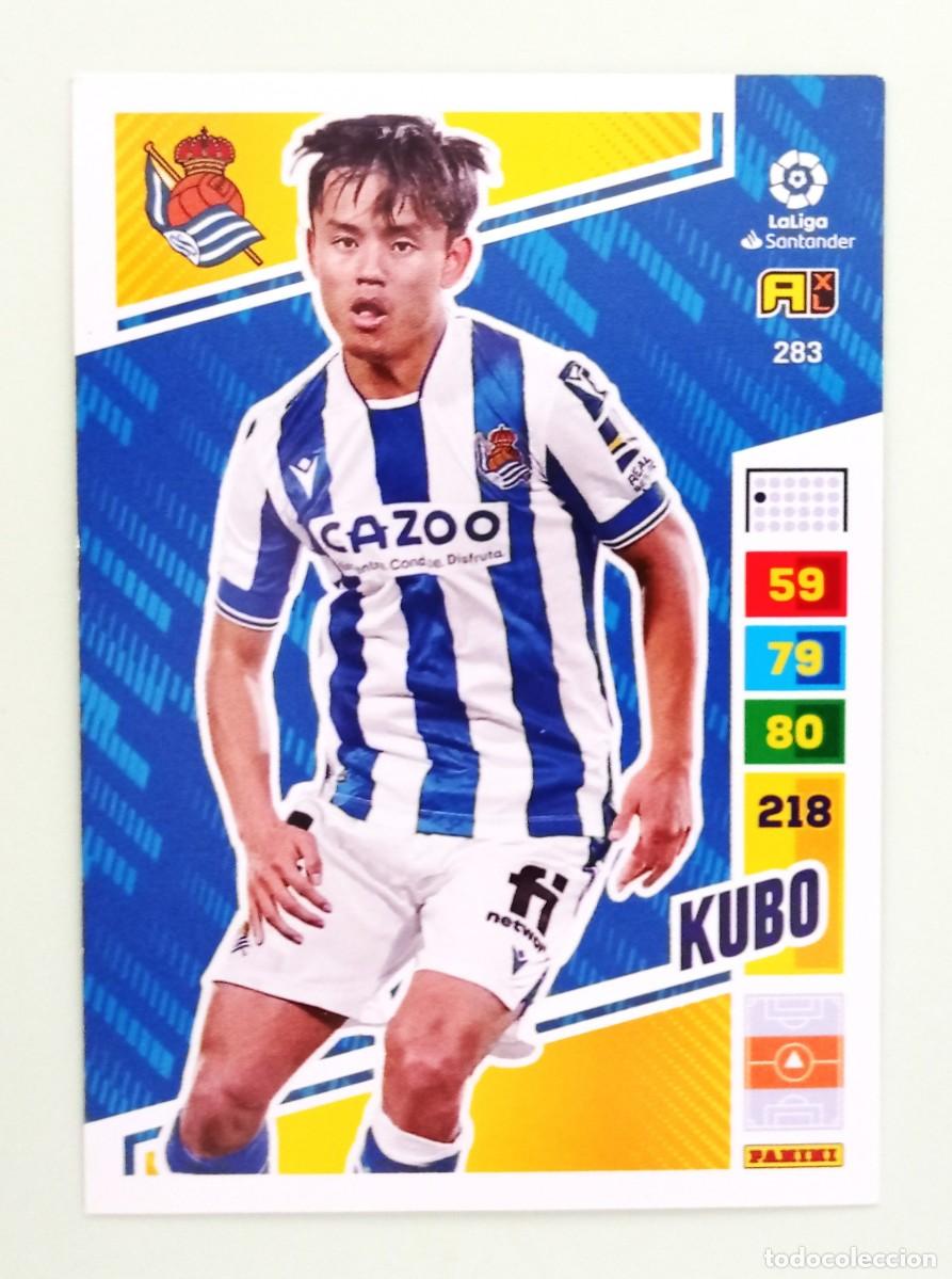 Cromos de F&uacute;tbol: ADRENALYN XL 2022-2023 (N&ordm; 283 KUBO - REAL SOCIEDAD)