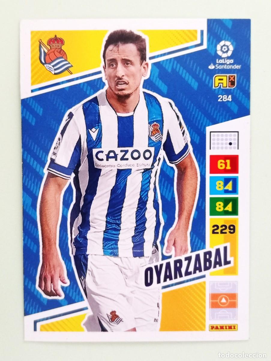 Cromos de F&uacute;tbol: ADRENALYN XL 2022-2023 (N&ordm; 284 OYARZABAL - REAL SOCIEDAD)