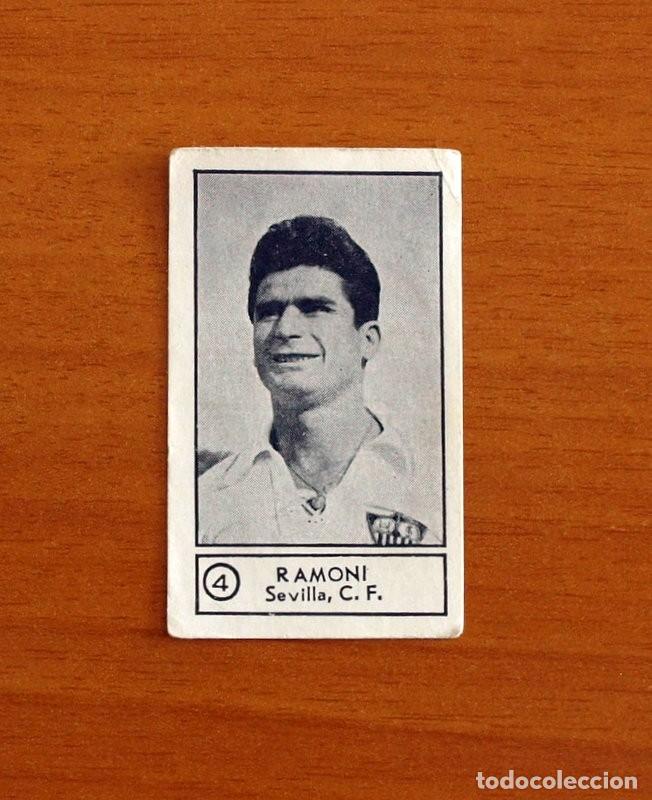 Fu&szlig;ball-Sticker: Sevilla - N&ordm; 4 Ramoni - Gr&aacute;ficas Nilo 1955-1956, 55-56 - Nunca pegado