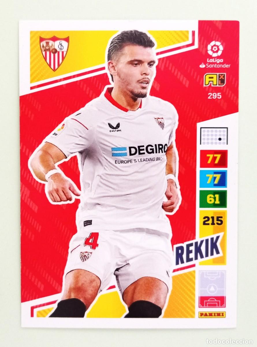 Fu&szlig;ball-Sticker: ADRENALYN XL 2022-2023 (N&ordm; 295 REKIK - SEVILLA F.C.)