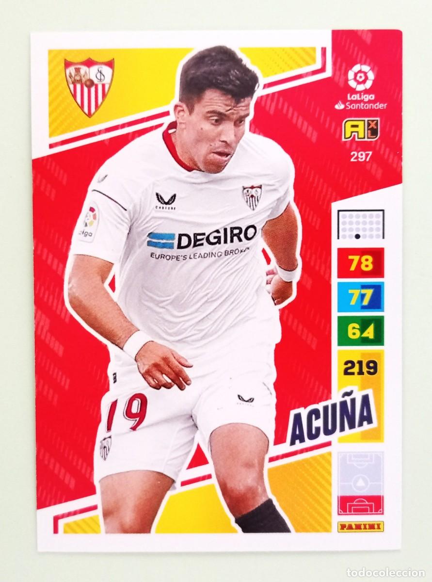 Fu&szlig;ball-Sticker: ADRENALYN XL 2022-2023 (N&ordm; 297 ACU&Ntilde;A - SEVILLA F.C.)