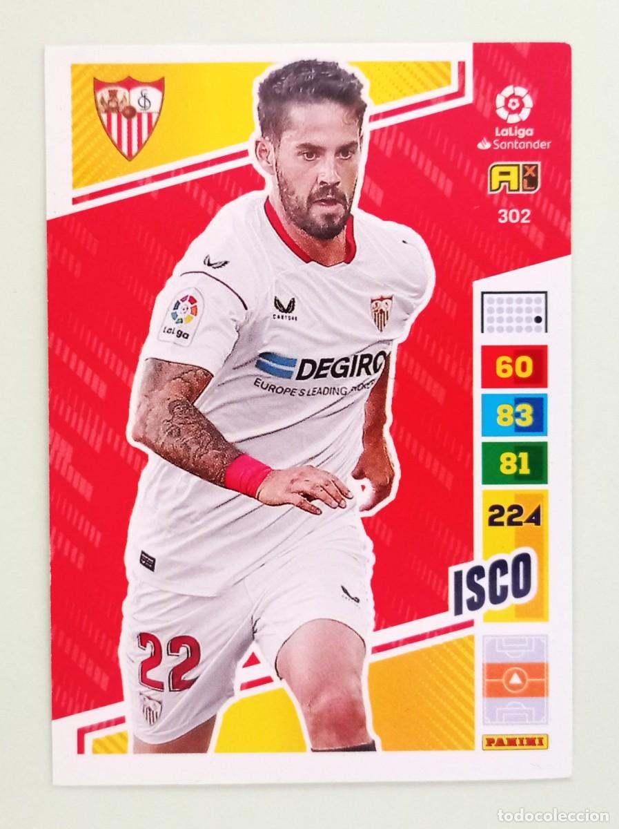 Cromos de F&uacute;tbol: ADRENALYN XL 2022-2023 (N&ordm; 302 ISCO - SEVILLA F.C.)