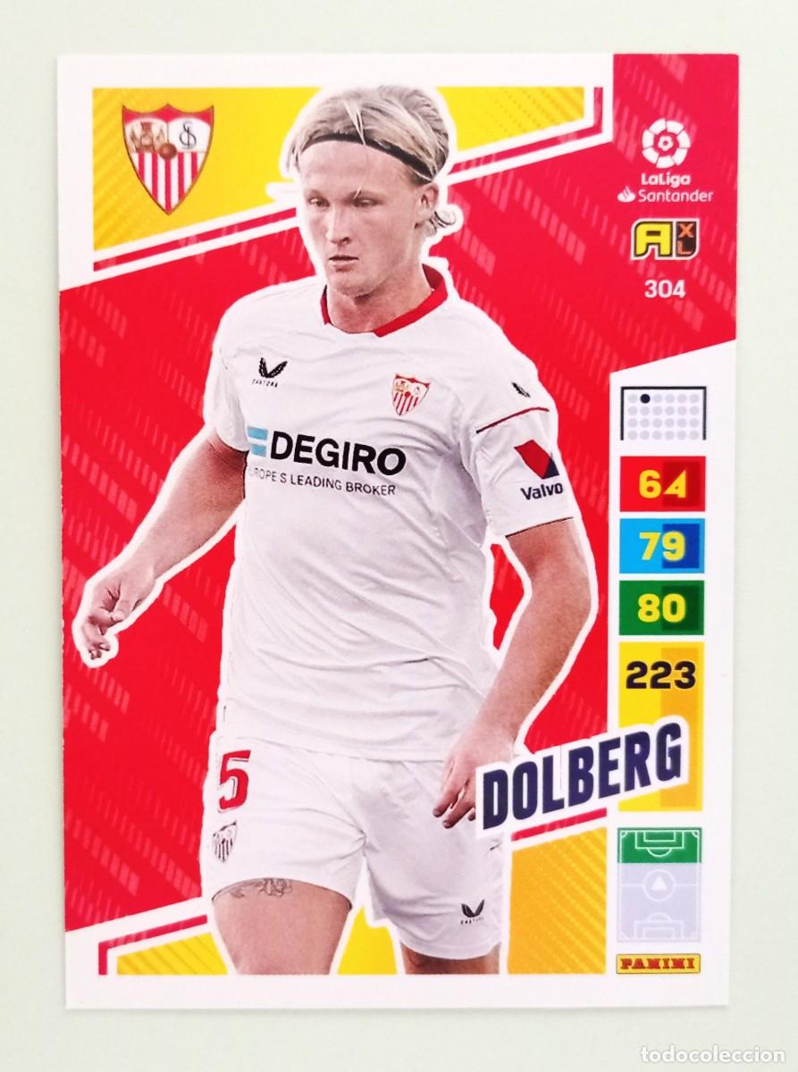 Cartes &agrave; collectionner de Football: ADRENALYN XL 2022-2023 (N&ordm; 304 DOLBERG - SEVILLA F.C.)