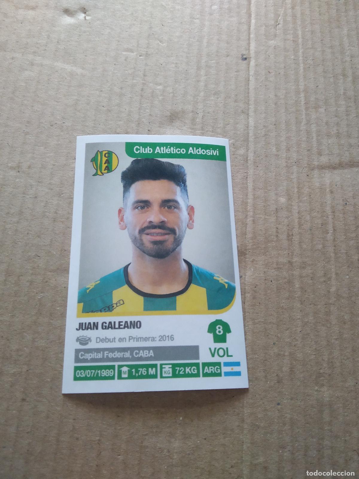 Cromos de F&uacute;tbol: 11 JUAN GALEANO ALDOSIVI CROMO FUTBOL ARGENTINO 18-19 PANINI LIGA ARGENTINA 2018-2019