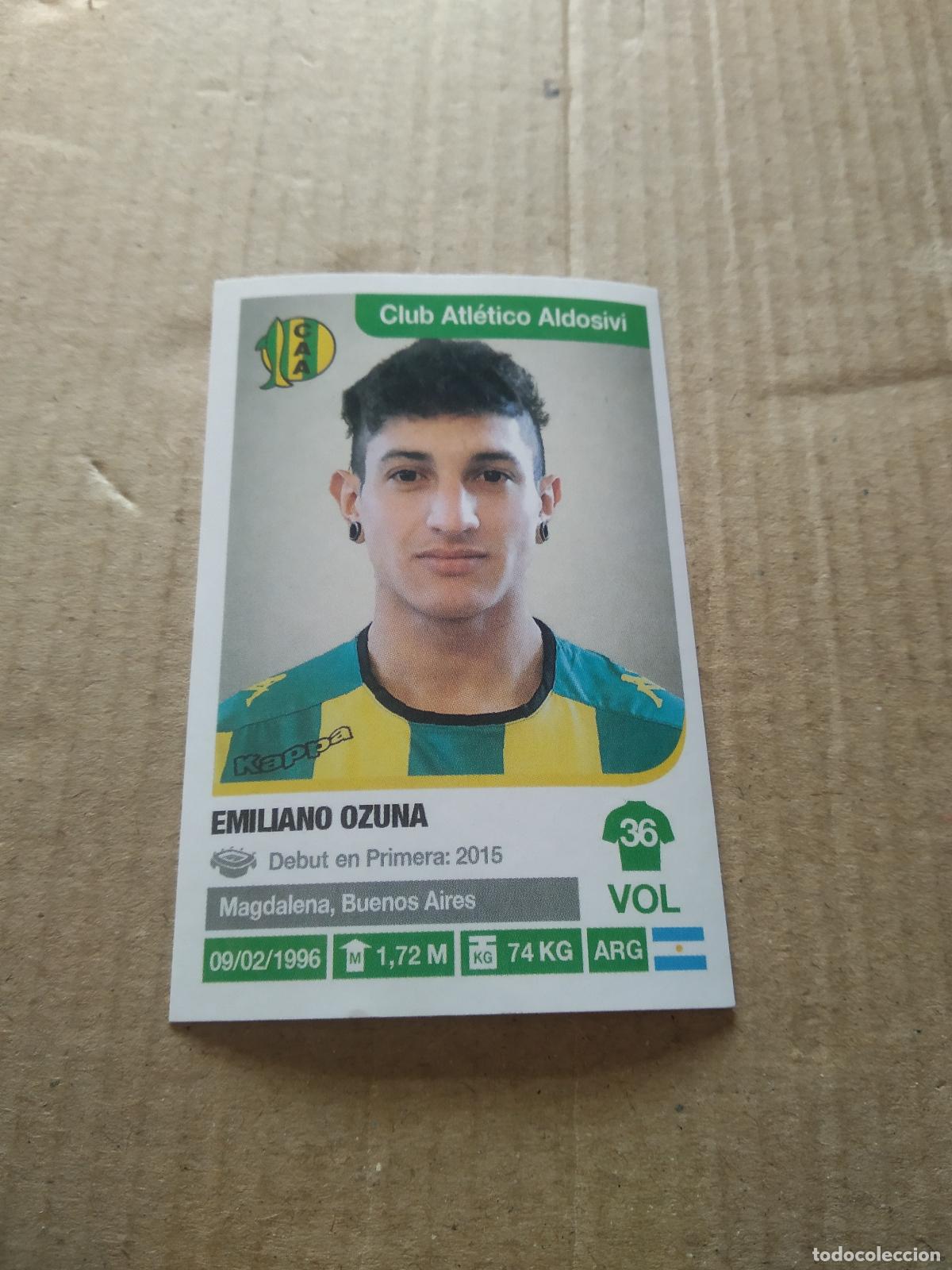 Cromos de F&uacute;tbol: 12 EMILIANO OZUNA ALDOSIVI CROMO FUTBOL ARGENTINO 18-19 PANINI LIGA ARGENTINA 2018-2019