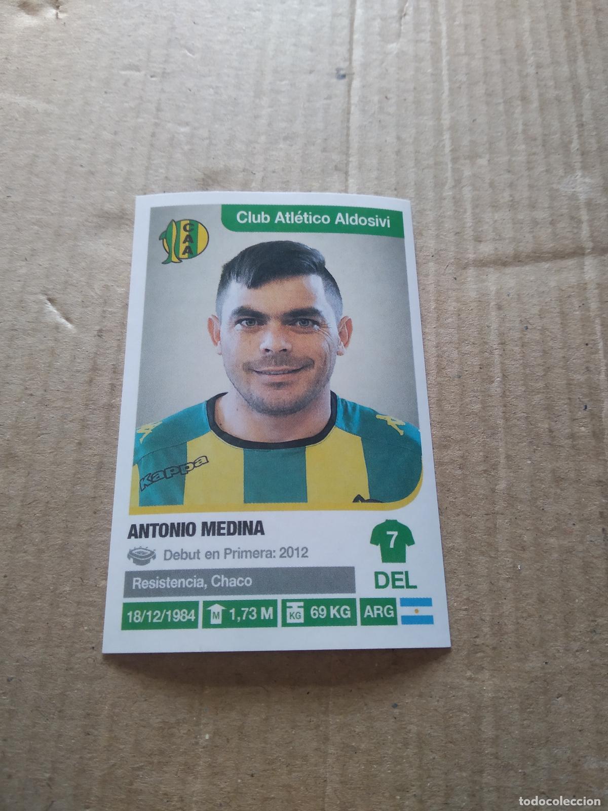 Cromos de F&uacute;tbol: 15 ANTONIO MEDINA ALDOSIVI CROMO FUTBOL ARGENTINO 18-19 PANINI LIGA ARGENTINA 2018-2019