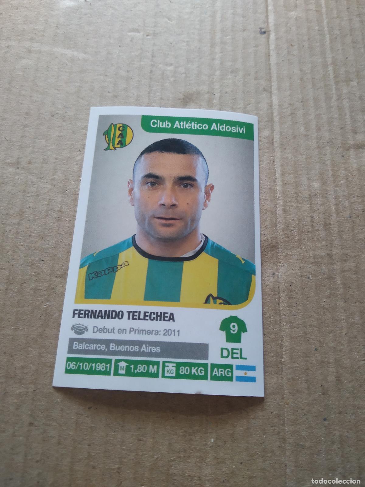 Cromos de F&uacute;tbol: 17 FERNANDO TELECHEA ALDOSIVI CROMO FUTBOL ARGENTINO 18-19 PANINI LIGA ARGENTINA 2018-2019