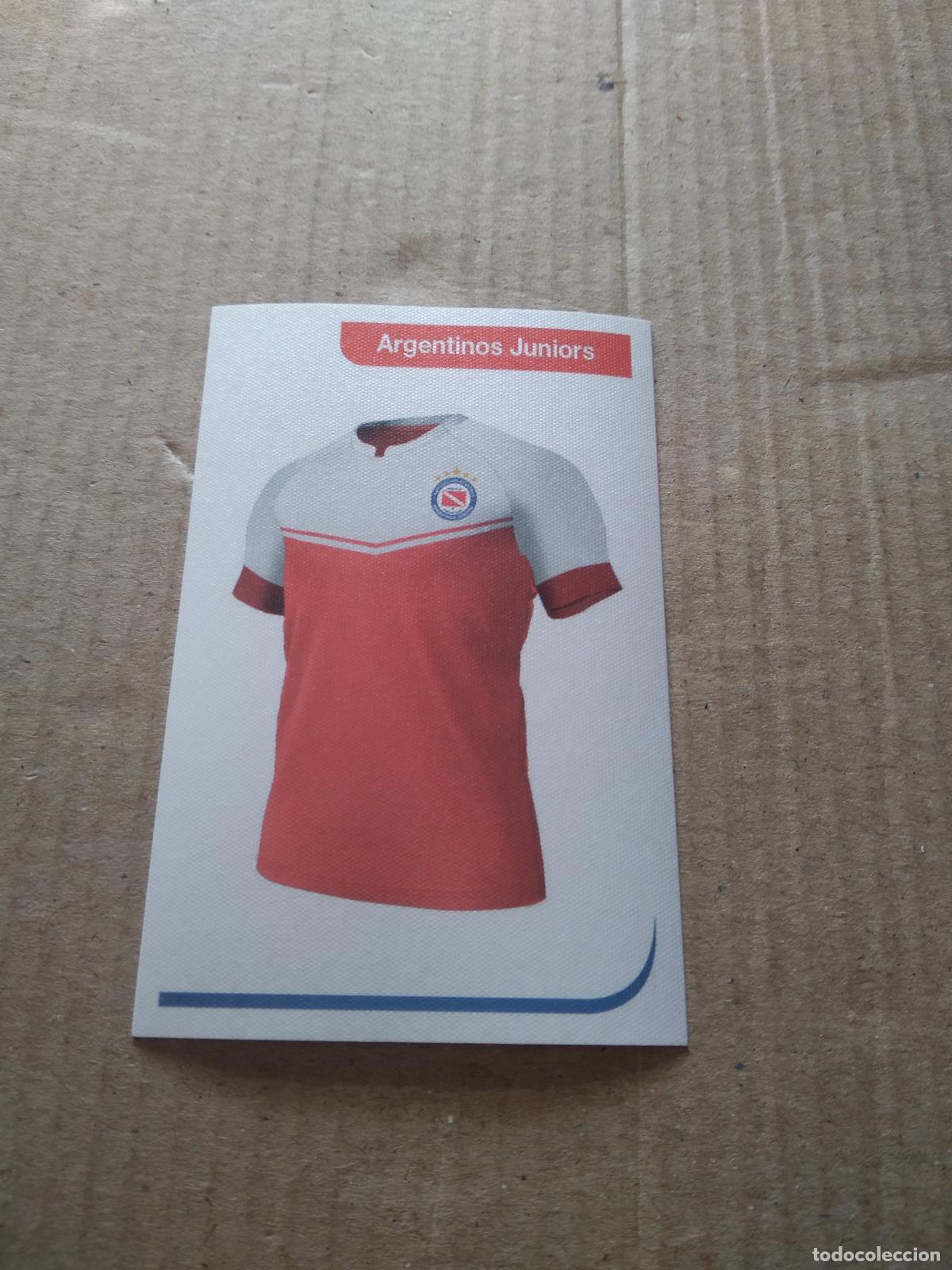 Cromos de F&uacute;tbol: 19 CAMISETA ARGENTINOS JUNIORS CROMO FUTBOL ARGENTINO 18-19 PANINI LIGA ARGENTINA 2018-2019