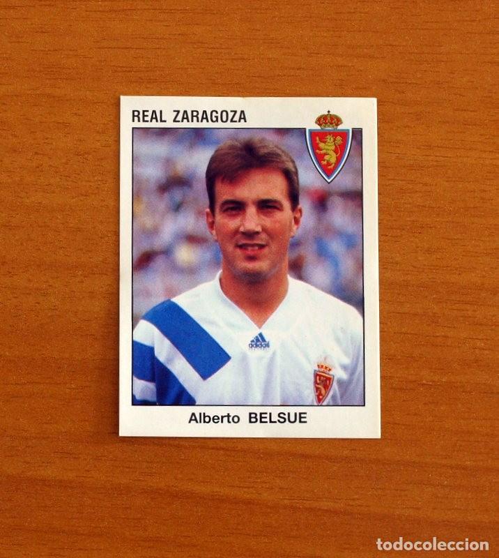 Cromos de F&uacute;tbol: Real Zaragoza - N&ordm; 346 Belsue - Editorial Panini, F&uacute;tbol 1993-1994, 93-94 - Nunca pegado