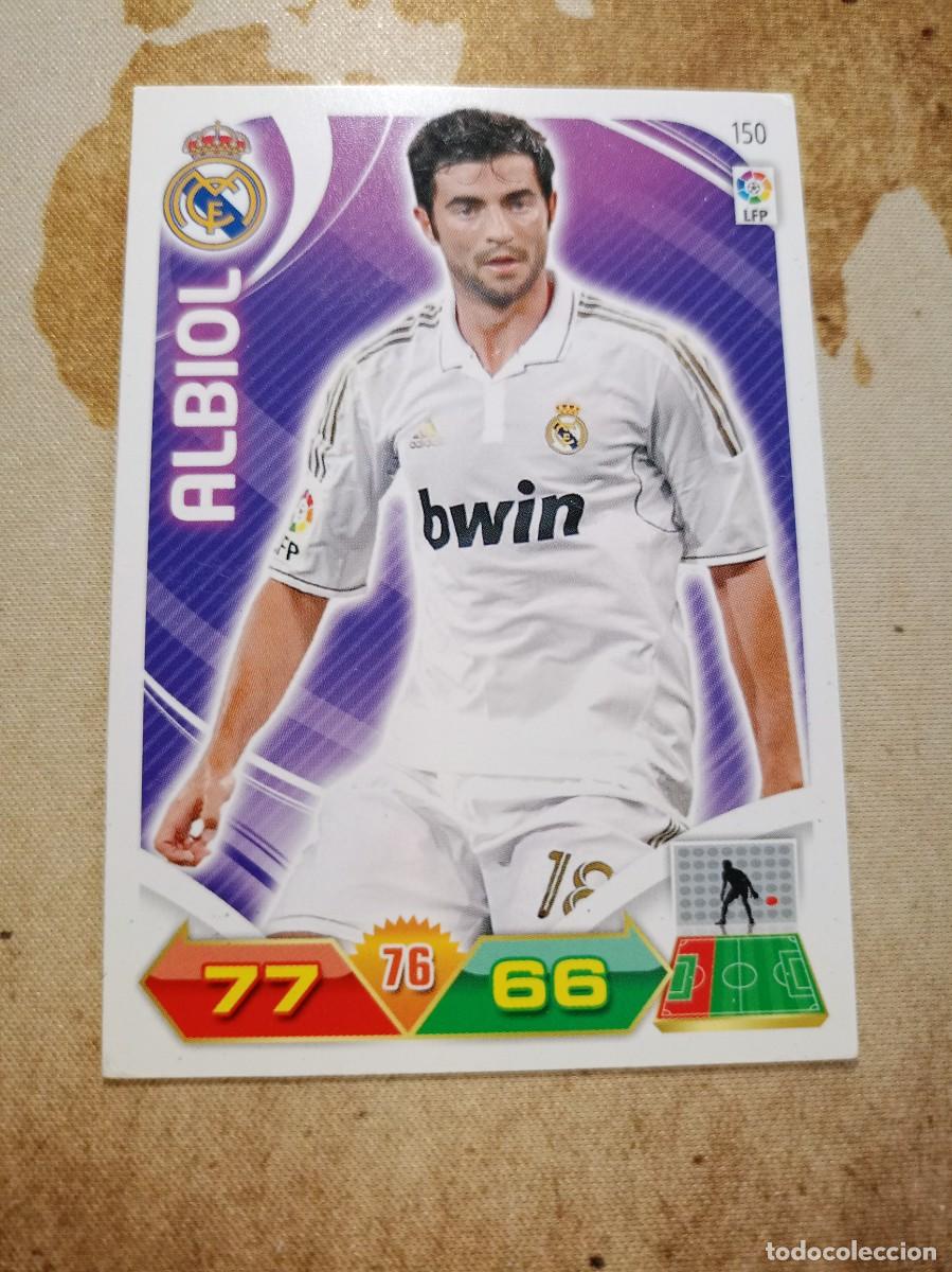 Fu&szlig;ball-Sticker: Real Madrid 150 ALBIOL Adrenalyn 2011-12