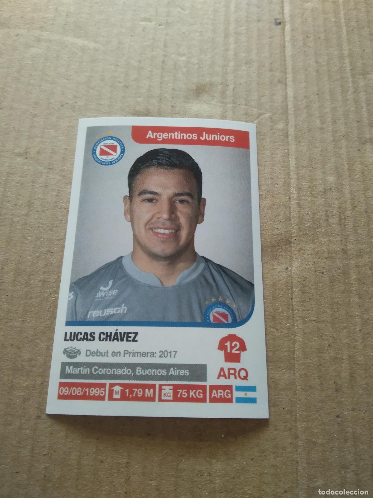 Cromos de F&uacute;tbol: 20 LUCAS CHAVEZ ARGENTINOS JUNIORS CROMO FUTBOL ARGENTINO 18-19 PANINI LIGA ARGENTINA 2018-2019