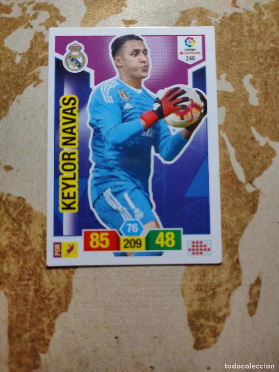 Cromos de F&uacute;tbol: Real Madrid 246 KEYLOR NAVAS Adrenalyn 2018-19 18 19
