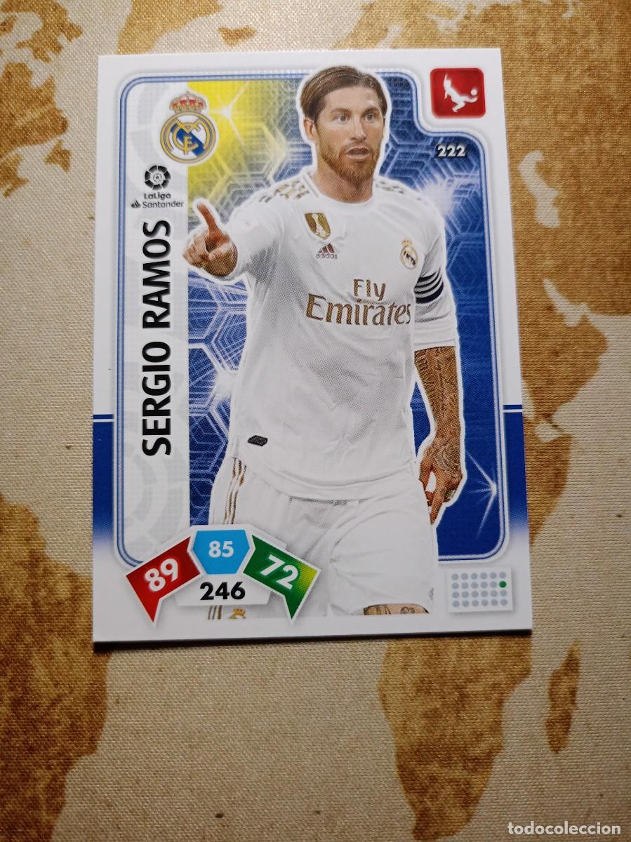 Cromos de F&uacute;tbol: Real Madrid 222 SERGIO RAMOS Adrenalyn 2019-20