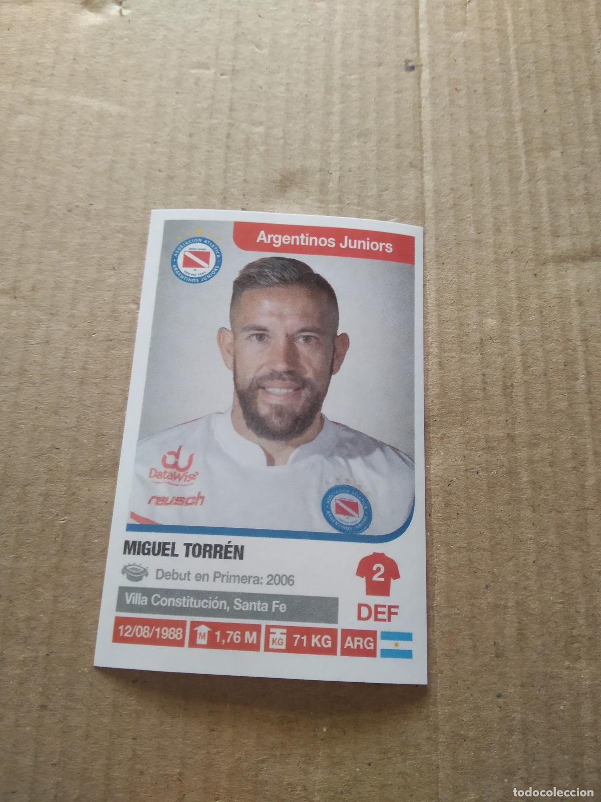 Football Stickers: 25 MIGUEL TORREN ARGENTINOS JUNIORS CROMO FUTBOL ARGENTINO 18-19 PANINI LIGA ARGENTINA 2018-2019