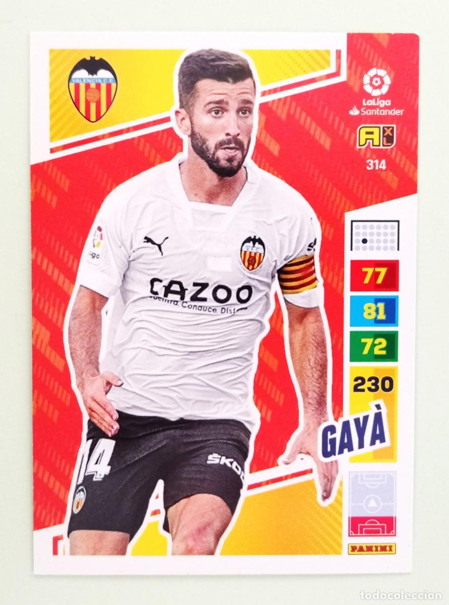 Figurine di Calcio: ADRENALYN XL 2022-2023 (N&ordm; 314 GAY&Agrave; - VALENCIA C.F.)