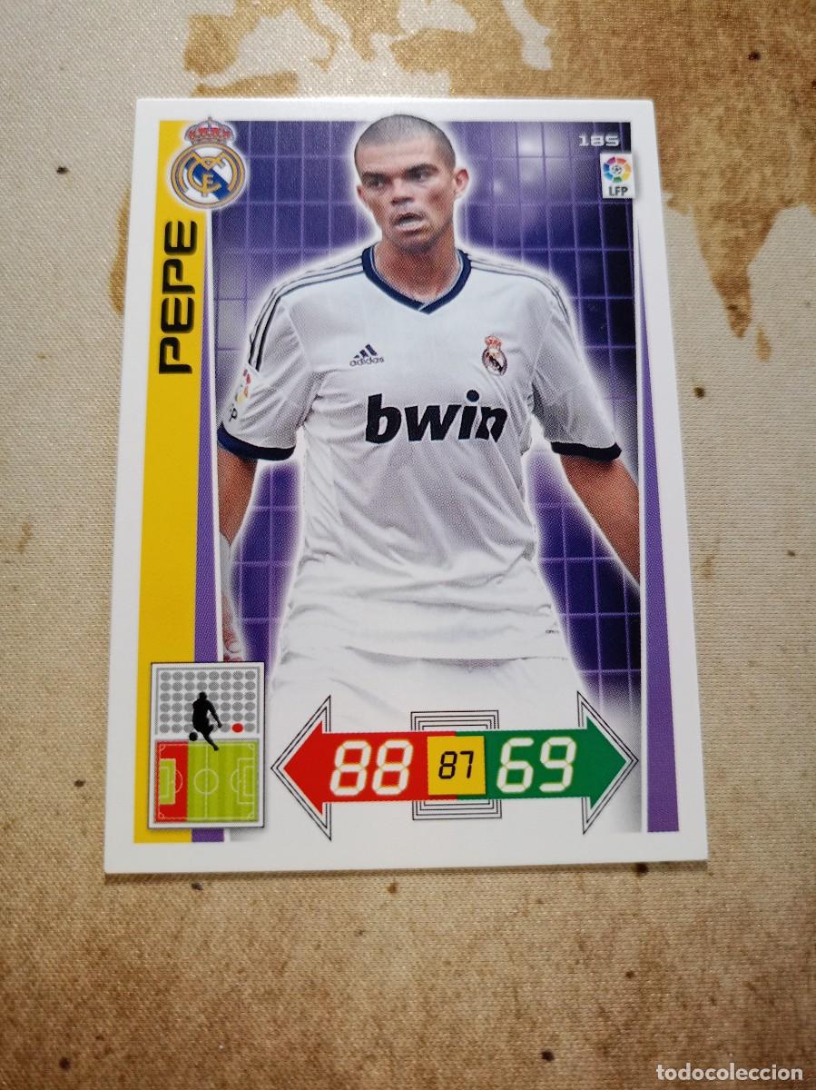 Cromos de F&uacute;tbol: Real Madrid 185 PEPE Adrenalyn 2012-13