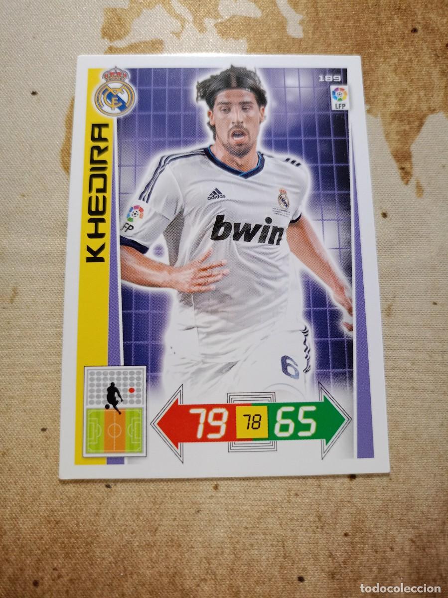 Cromos de F&uacute;tbol: Real Madrid 189 KHEDIRA Adrenalyn 2012-13