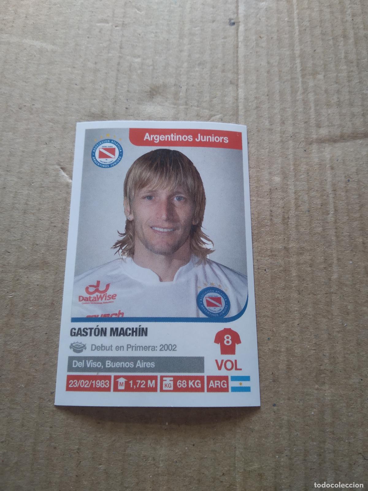 Cartes &agrave; collectionner de Football: 27 GASTON MACHIN ARGENTINOS JUNIORS CROMO FUTBOL ARGENTINO 18-19 PANINI LIGA ARGENTINA 2018-2019