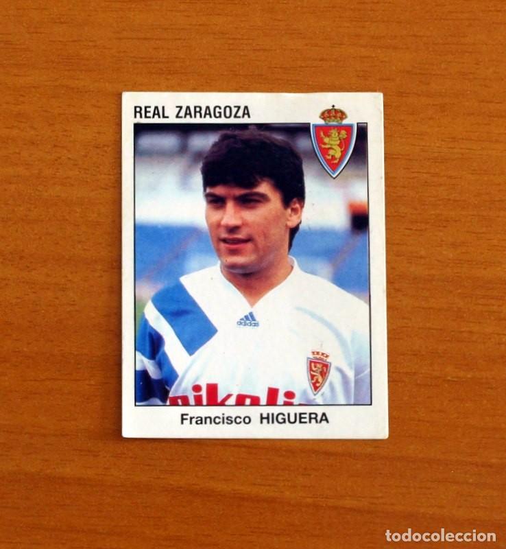Cartes &agrave; collectionner de Football: Real Zaragoza - N&ordm; 359 Higuera - Editorial Panini, F&uacute;tbol 1993-1994, 93-94 - Nunca pegado