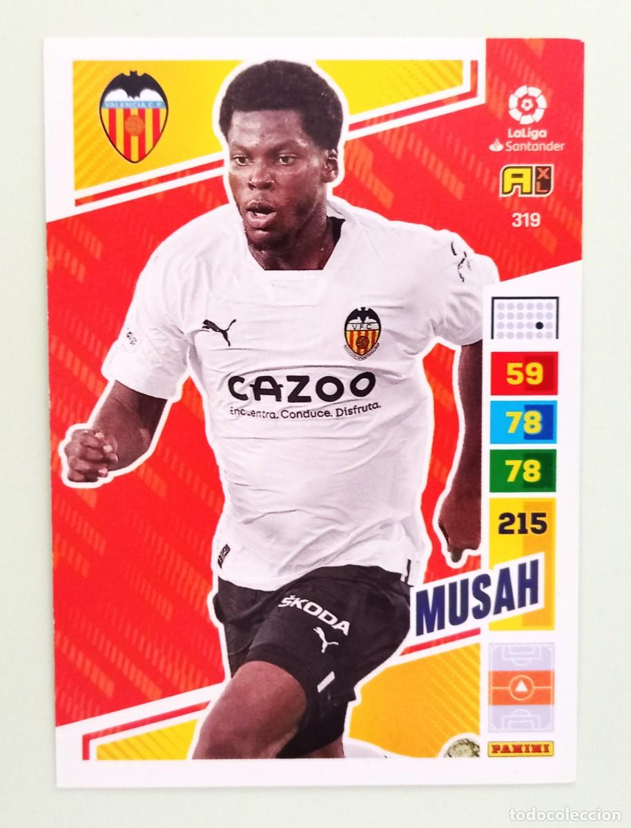 Cartes &agrave; collectionner de Football: ADRENALYN XL 2022-2023 (N&ordm; 319 MUSAH - VALENCIA C.F.)