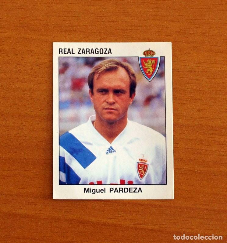 Cromos de F&uacute;tbol: Real Zaragoza - N&ordm; 358 Pardeza - Editorial Panini, F&uacute;tbol 1993-1994, 93-94 - Nunca pegado