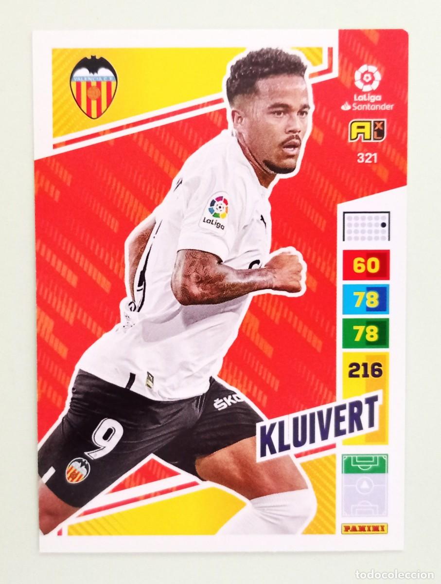 Cromos de F&uacute;tbol: ADRENALYN XL 2022-2023 (N&ordm; 321 KLUIVERT - VALENCIA C.F.)