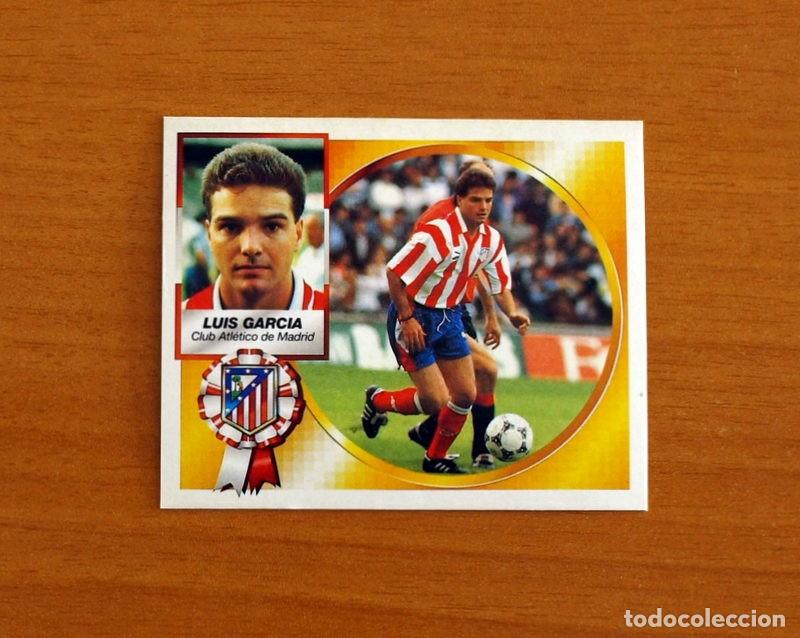 Cromos de F&uacute;tbol: Atl&eacute;tico de Madrid - Luis Garcia - Baja - Ediciones Este Liga 1994-1995, 94-95 - Nunca pegado