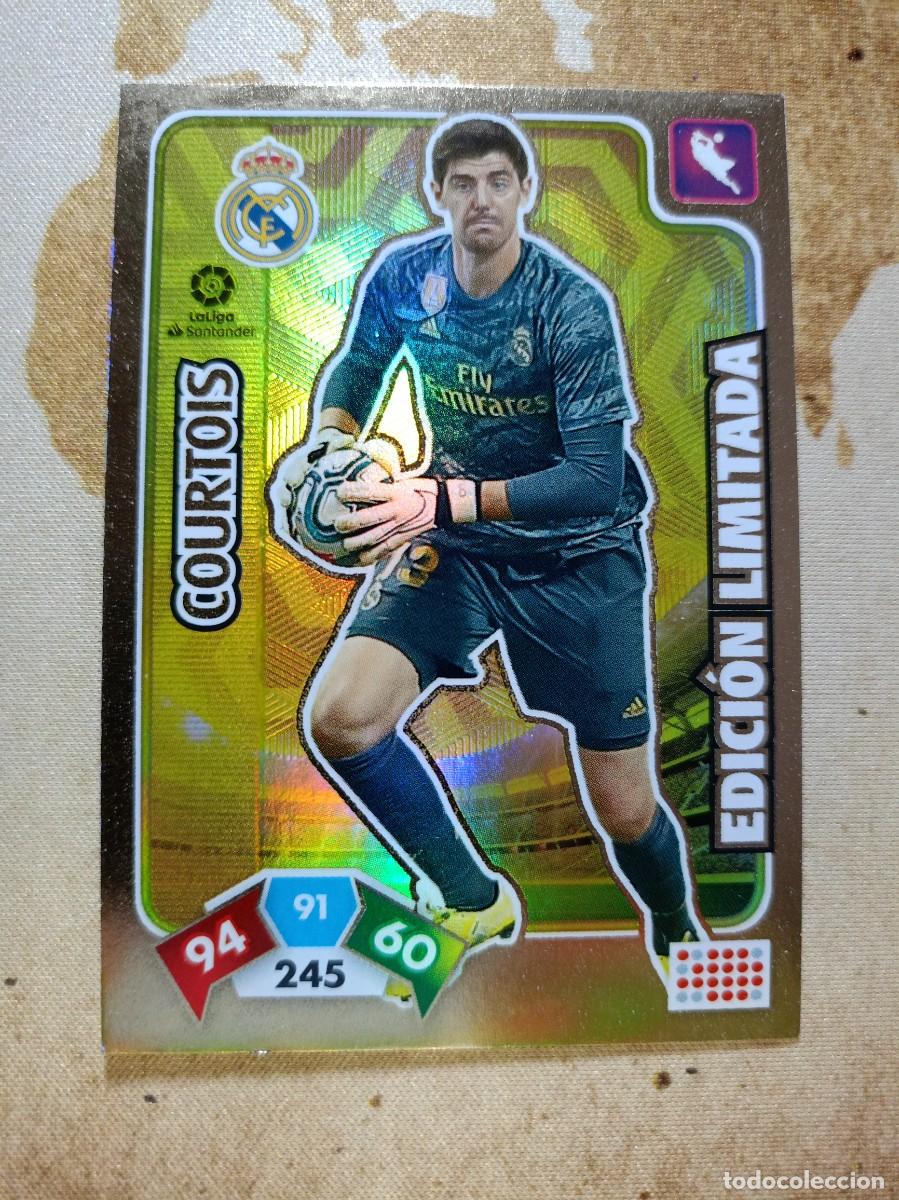 Cromos de F&uacute;tbol: Edici&oacute;n Limitada COURTOIS Adrenalyn 2019-20