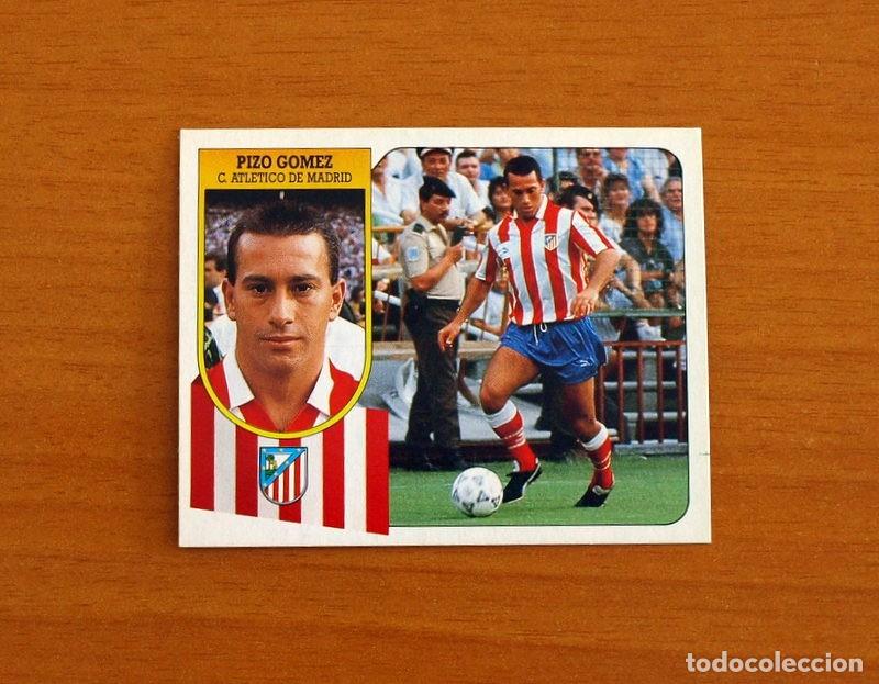 Cromos de F&uacute;tbol: Atl&eacute;tico de Madrid - Pizo G&oacute;mez - Ediciones Este Liga 1991-1992, 91-92 - Nunca Pegado