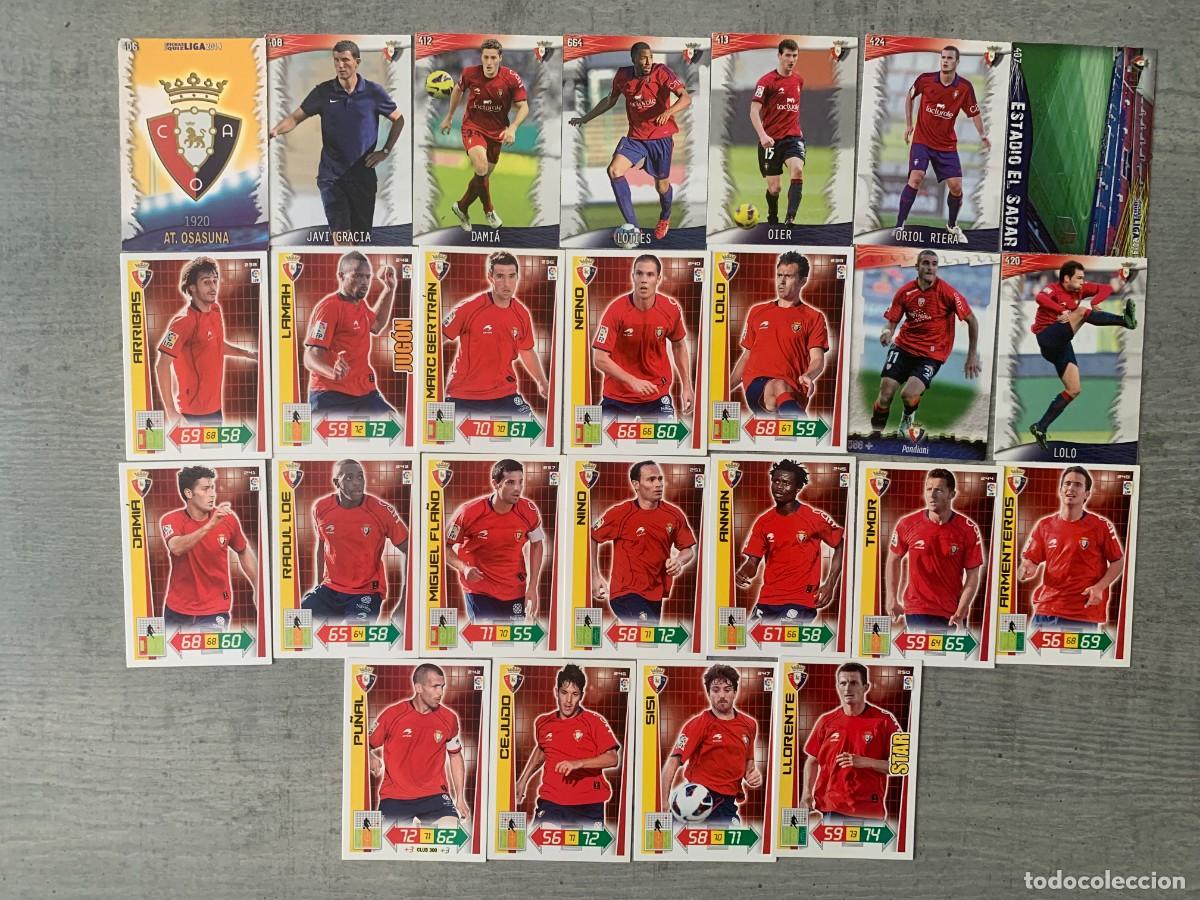 Cromos de Futebol: LOTE DE CROMOS DE FUTBOL DEL OSASUNA DE PAMPLONA