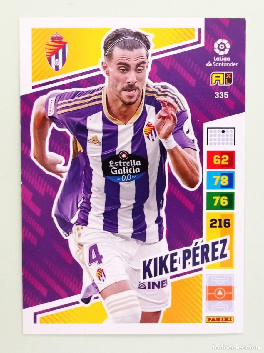 Cromos de Futebol: ADRENALYN XL 2022-2023 (N&ordm; 335 KIKE P&Eacute;REZ - R. VALLADOLID C.F.)