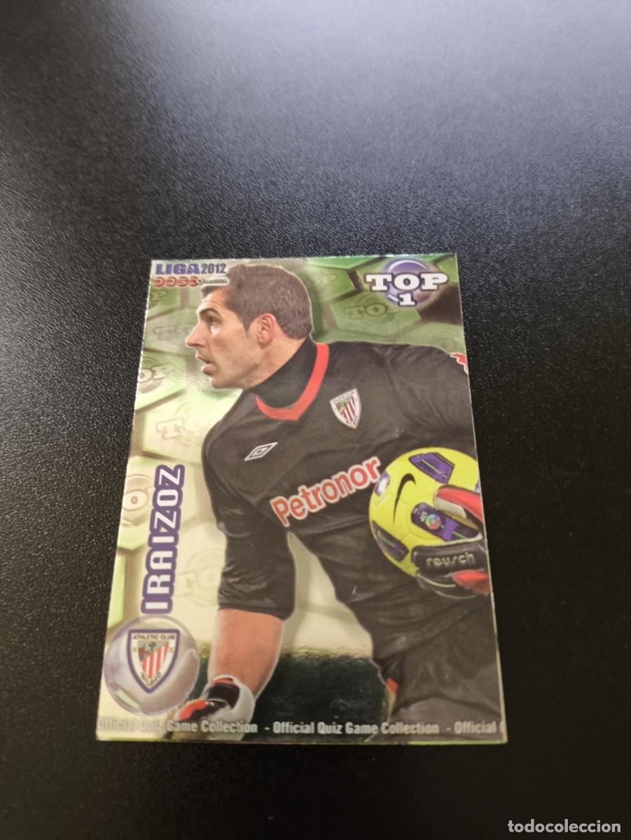 Football Stickers: 543 IRAIZOZ ATHLETIC DE BILBAO VERDE TOP MUNDICROMO LIGA 2011 2012 11 12 NO PANINI ESTE MEGACRACKS