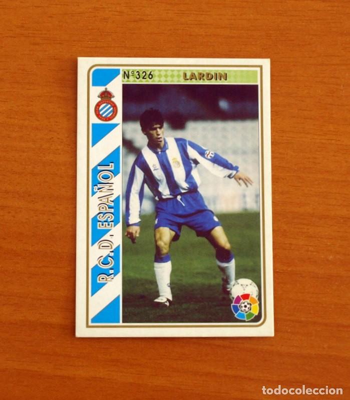 Football Stickers: R.C.D. Espa&ntilde;ol-Espanyol -N&ordm; 326 Lardin -Mundicromo Las Fichas de la Liga 1994-1995-94-95
