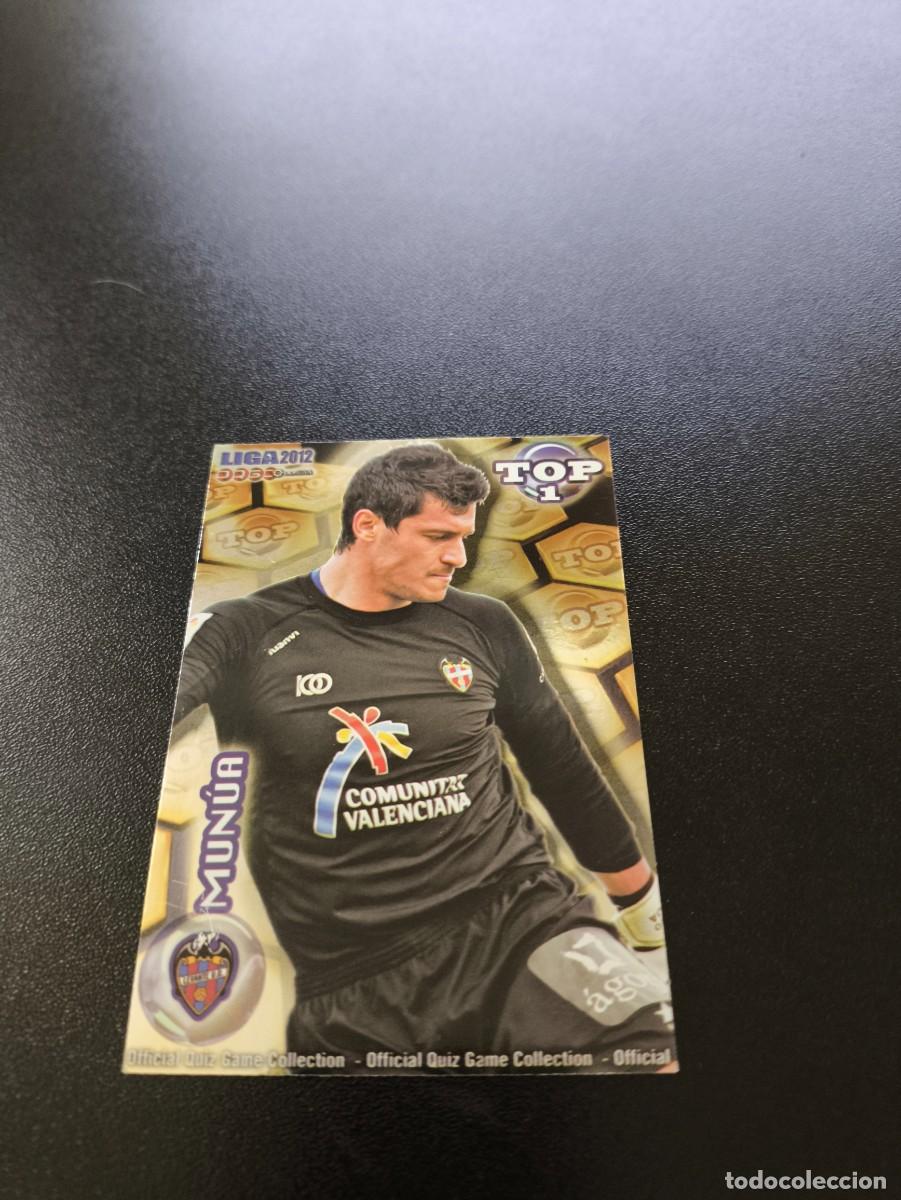 Cromos de Futebol: 548 MUNUA LEVANTE DORADO TOP 1 MUNDICROMO LIGA 2011 2012 11 12 NO PANINI ESTE MEGACRACKS