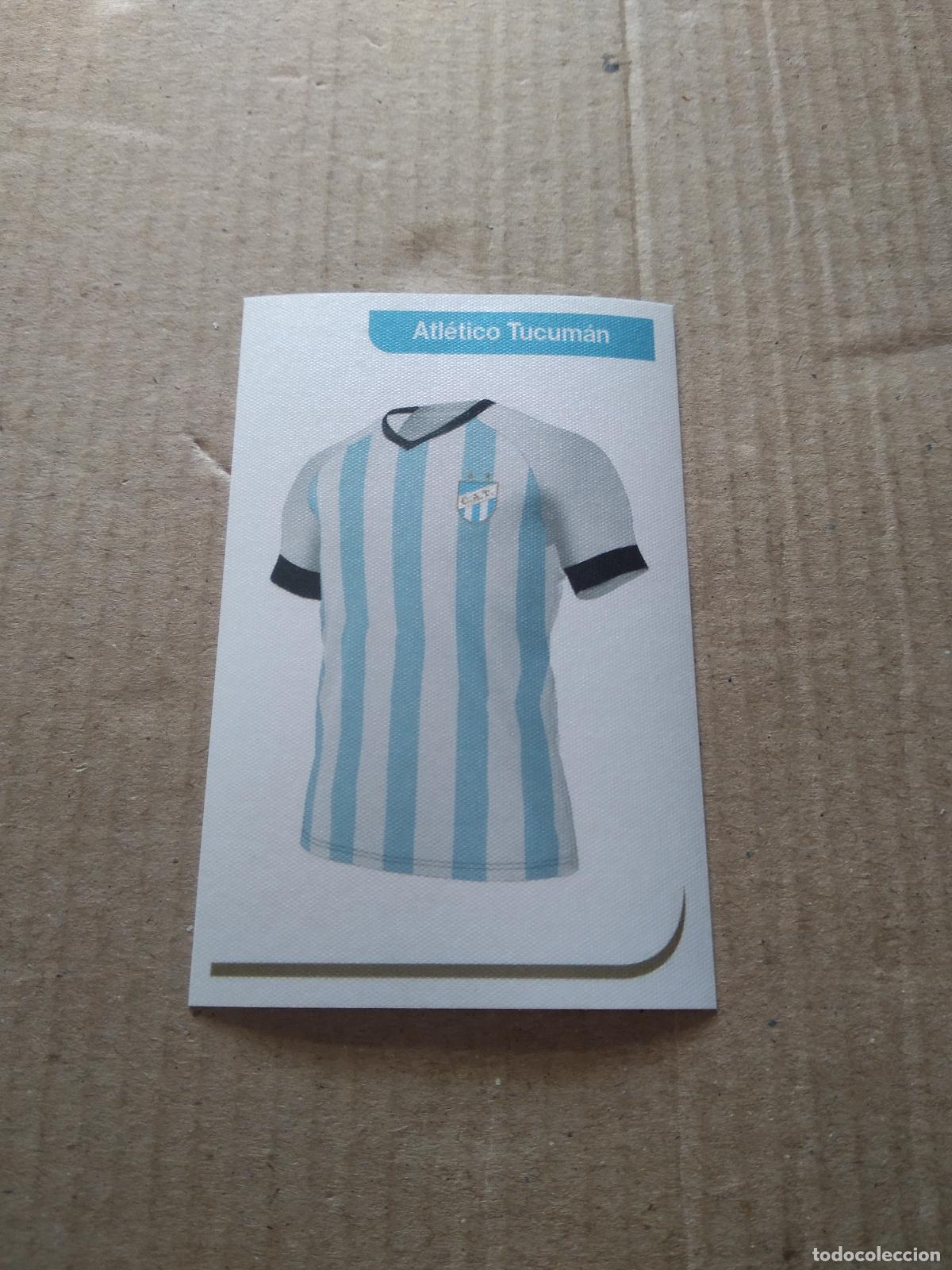 Cromos de F&uacute;tbol: 34 CAMISETA ATLETICO TUCUMAN CROMO FUTBOL ARGENTINO 18-19 PANINI LIGA ARGENTINA 2018-2019