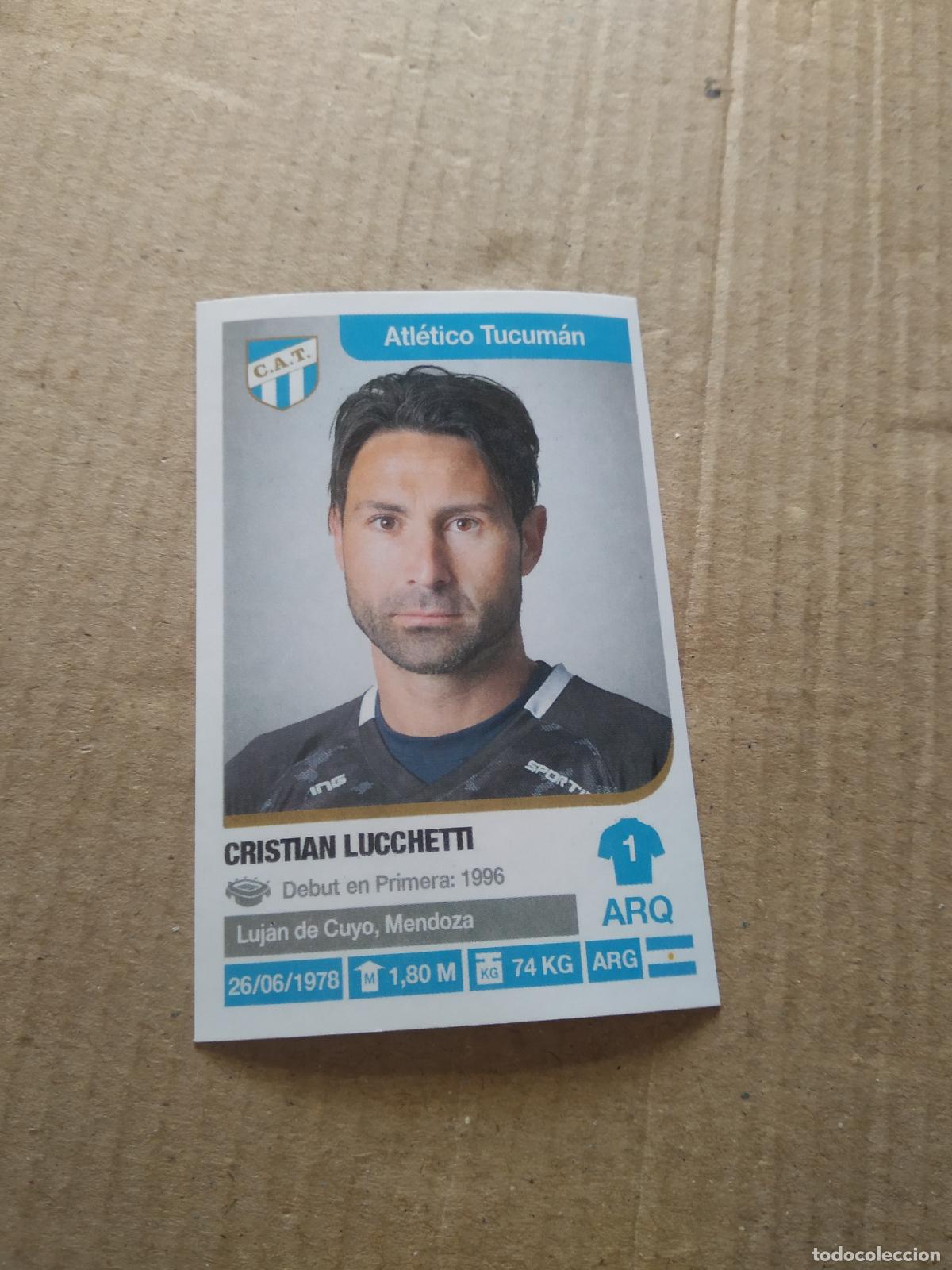 Cromos de F&uacute;tbol: 35 CRISTIAN LUCCHETTI ATLETICO TUCUMAN CROMO FUTBOL ARGENTINO 18-19 PANINI LIGA ARGENTINA 2018-2019