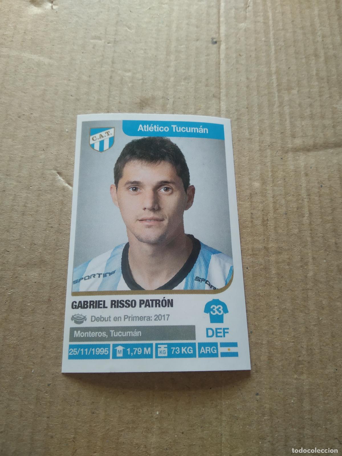 Cromos de F&uacute;tbol: 37 GABRIEL RISSO PATRON A. TUCUMAN CROMO FUTBOL ARGENTINO 18-19 PANINI LIGA ARGENTINA 2018-2019