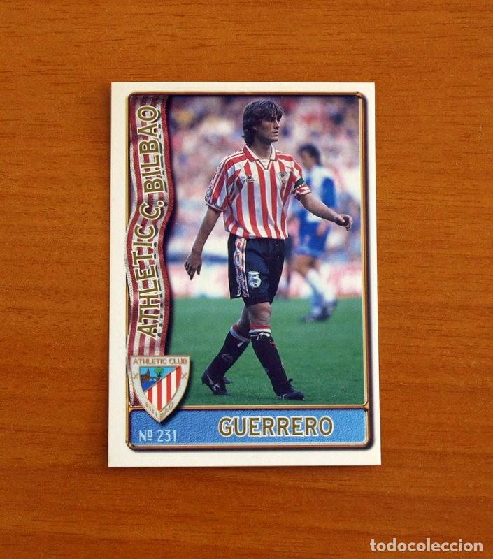 Cromos de F&uacute;tbol: Athletic Bilbao -N&ordm; 231 Julen Guerrero -Mundicromo Las Fichas de la Liga de F&uacute;tbol 1996-1997-96-97