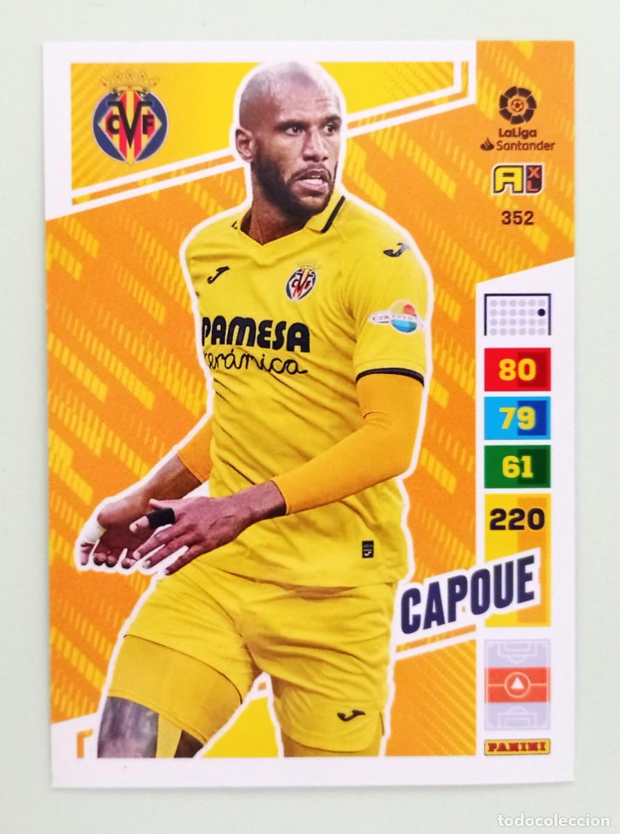 Cromos de F&uacute;tbol: ADRENALYN XL 2022-2023 (N&ordm; 352 CAPOUE - VILLARREAL C.F.)