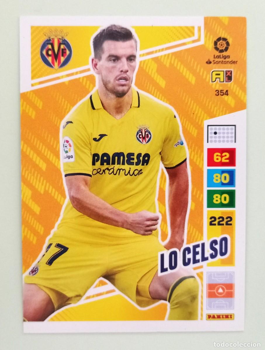 Cromos de F&uacute;tbol: ADRENALYN XL 2022-2023 (N&ordm; 354 LO CELSO - VILLARREAL C.F.)