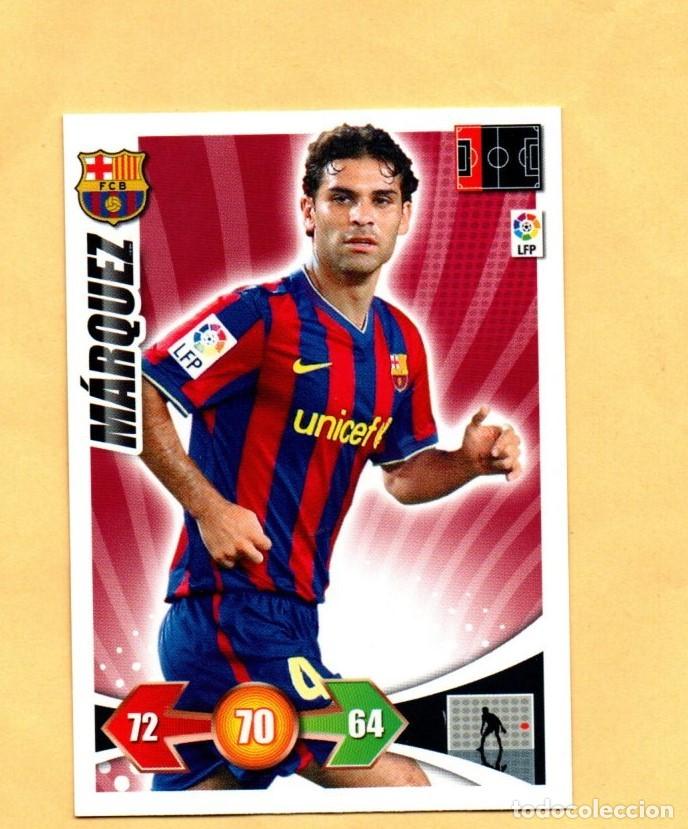 Cromos de F&uacute;tbol: ADRENALYN XL 2009-2010 MARQUEZ FC.BARCELONA